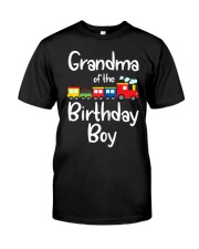 Grandmother Railroad Birthday Boy Classic T-Shirt tile