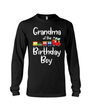 Grandmother Railroad Birthday Boy Long Sleeve Tee tile