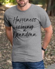 Grandmother Happiness Is Being A Grandma Classic T-Shirt apparel-classic-tshirt-lifestyle-front-52
