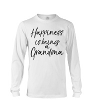 Grandmother Happiness Is Being A Grandma Long Sleeve Tee tile