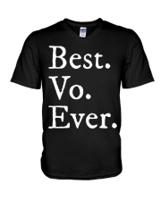 Grandfather Best Vo Ever V-Neck T-Shirt tile