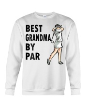 Grandmother Best Grandma By Par Funny Golf Gift Crewneck Sweatshirt tile