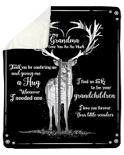 Grandmother Christmas I Love You So Much Sherpa Fleece Blanket tile
