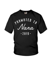Grandmother Promoted Nana 2019 Youth T-Shirt tile