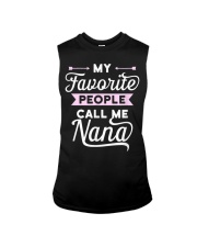 Grandmother My Favorite People Call Me Nana Sleeveless Tee tile
