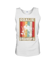 Grandfather Hockey Goalie Unisex Tank tile