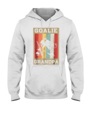 Grandfather Hockey Goalie Hooded Sweatshirt front