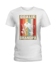 Grandfather Hockey Goalie Ladies T-Shirt tile