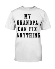 Grandfather My Grandpa Can Fix Anything Premium Fit Mens Tee tile