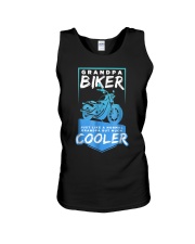 Grandfather Cool Grandpa Biker Motorcycle Unisex Tank tile