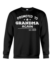 Grandmother Promoted To Grandma Again Est 2019 Crewneck Sweatshirt tile