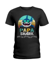 Grandfather Papa Shark Ladies T-Shirt tile