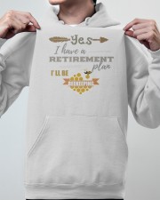 Grandfather Retirement Plan I Ll Be Beekeeping Hooded Sweatshirt apparel-hooded-sweatshirt-lifestyle-front-46
