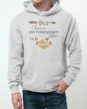 Grandfather Retirement Plan I Ll Be Beekeeping Hooded Sweatshirt apparel-hooded-sweatshirt-lifestyle-front-50