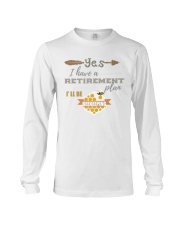Grandfather Retirement Plan I Ll Be Beekeeping Long Sleeve Tee tile