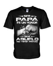 Grandfather Ser Papa Es Un Honor Ser Abuelo V-Neck T-Shirt tile