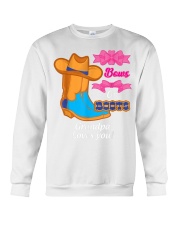 Grandfather Boot Or Bow Grandpa Baby Gender Crewneck Sweatshirt tile