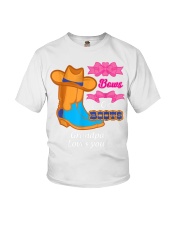 Grandfather Boot Or Bow Grandpa Baby Gender Youth T-Shirt tile