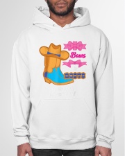 Grandfather Boot Or Bow Grandpa Baby Gender Hooded Sweatshirt garment-hooded-sweatshirt-front-03