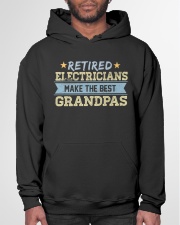 Grandfather Retired Electrician Grandpa Hooded Sweatshirt garment-hooded-sweatshirt-front-03