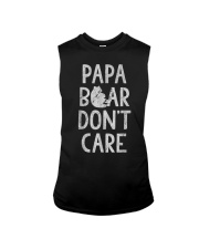 Grandfather Papa Bear Don T Care Sleeveless Tee tile