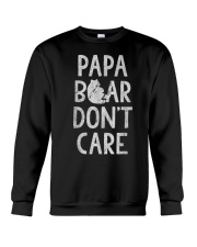 Grandfather Papa Bear Don T Care Crewneck Sweatshirt tile