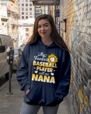 Grandmother My Favorite Baseball Player Hooded Sweatshirt lifestyle-unisex-hoodie-front-1