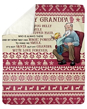 Grandfather To My Grandpa Sherpa Fleece Blanket tile