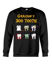 Grandfather Halloween Grandpa's Boo Tooth Crewneck Sweatshirt tile