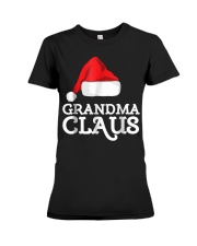 Grandmother Claus Christmas Premium Fit Ladies Tee tile