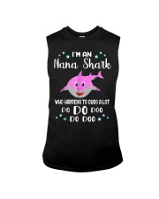 Grandmother Im An Nana Shark Sleeveless Tee tile