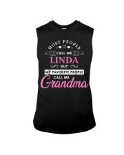 Grandmother Linda Name Grandma Sleeveless Tee tile
