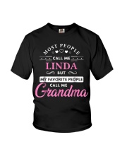 Grandmother Linda Name Grandma Youth T-Shirt tile