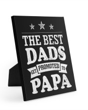 Canvas - The Best Dads Easel-Back Gallery Wrapped Canvas tile