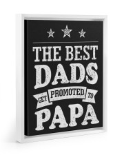 Canvas - The Best Dads Floating Framed Canvas Prints White tile