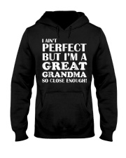 Grandmother I Ain T Perfect Hooded Sweatshirt tile
