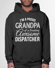Grandfather Proud Grandpa Of Dispatcher Hooded Sweatshirt garment-hooded-sweatshirt-front-03