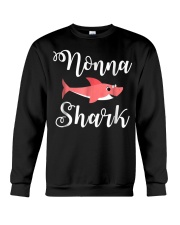 Grandmother Nonna Shark Crewneck Sweatshirt tile