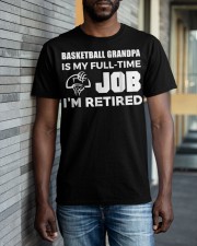 Grandfather Basketball Grandpa Classic T-Shirt apparel-classic-tshirt-lifestyle-front-40
