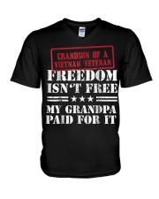 Grandfather Freedom V-Neck T-Shirt tile