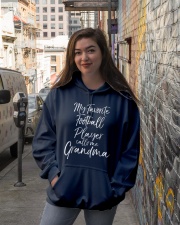 Grandmother My Favorite Football Player Calls Me Hooded Sweatshirt lifestyle-unisex-hoodie-front-1