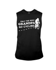 Grandfather Only The Best Grandpa Go Cycling Sleeveless Tee tile