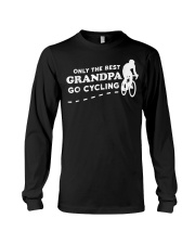 Grandfather Only The Best Grandpa Go Cycling Long Sleeve Tee tile