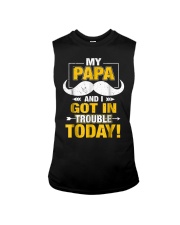 Grandfather And I Got In Trouble Today Sleeveless Tee tile