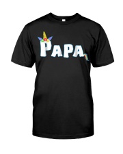 Grandfather Unicorn Papa Classic T-Shirt tile