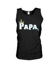 Grandfather Unicorn Papa Unisex Tank tile