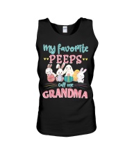 Grandmother My Favorite Peeps Call Me Grandma Unisex Tank tile