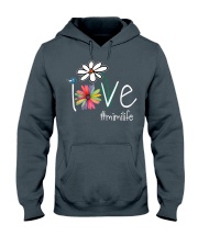 Grandmother Love Mimi Life Art Color Hooded Sweatshirt front