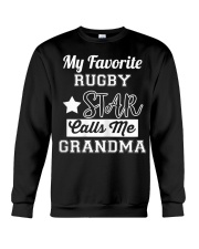 Grandmother My Favourite Rugby Union Star Crewneck Sweatshirt tile