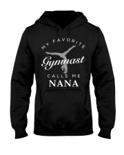 Grandmother Gymnastics Nana And Granddaughter Hooded Sweatshirt tile